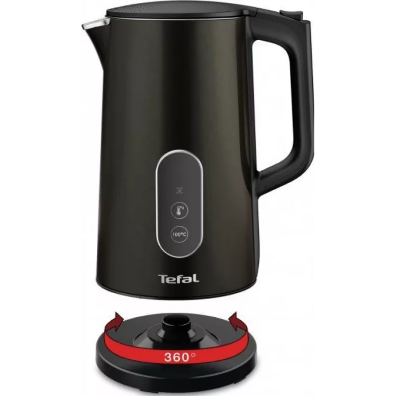 Tefal Digit KI831E10 electric kettle 1.7 L Black
