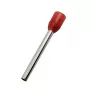 Crimp Insulated Terminal 1.5mm2/16AWG for wire, copper, red, 100 pcs