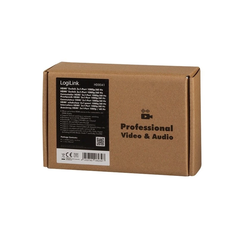 HDMI Switch LogiLink HD0041