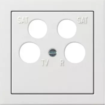GIRA 0259112 Wall Plate/Switch Cover White (0259112)