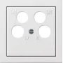 GIRA 0259112 Wall Plate/Switch Cover White (0259112)