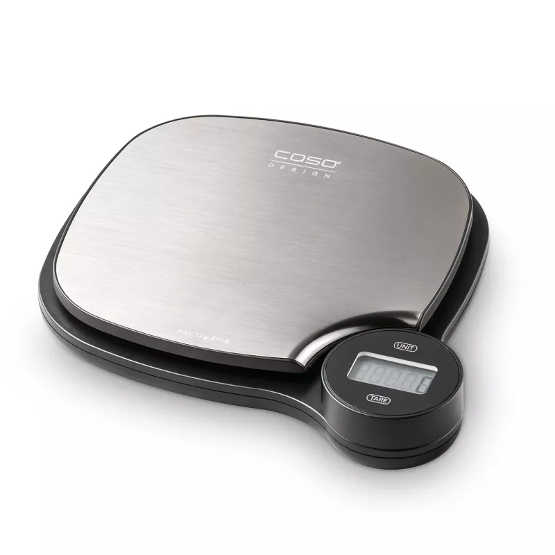 Kitchen scales Caso EcoMaster 03267 — stainless steel, 5 kg capacity, 1 g accuracy