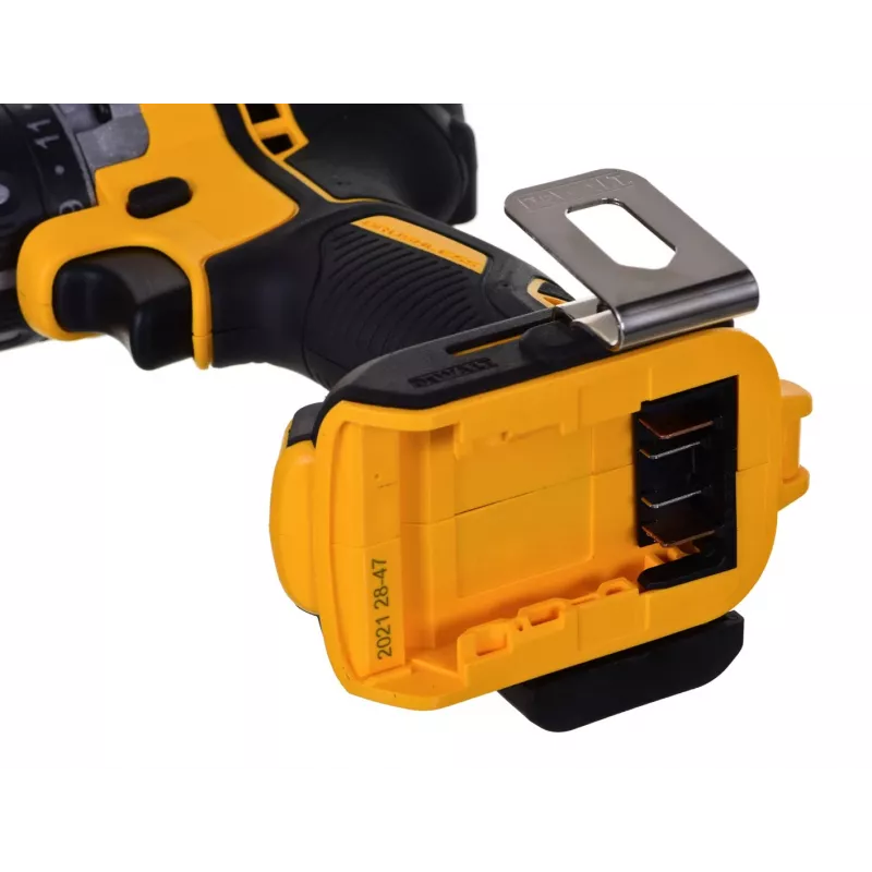 Power tool combo kit DeWALT DCK2080P2T-QW — 18V Li‑Ion 5Ah (2x), DCG405 grinder, drill/driver, M14 sanding disc thread, carry case