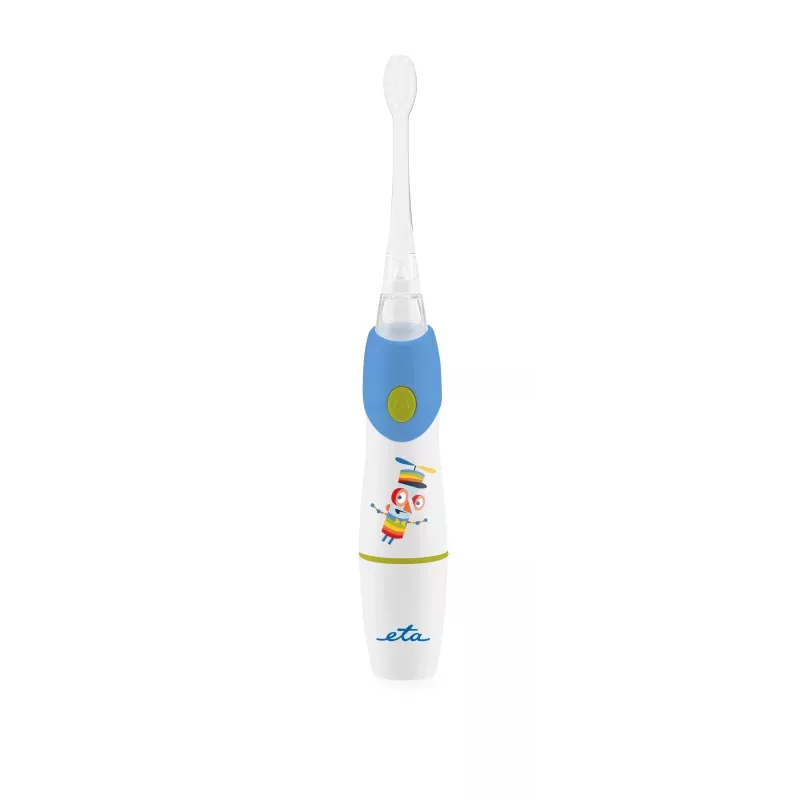 Children's sonic toothbrush ETA Sonetic, battery-powered, blue, 175 mm, 1 handle + 1 brush head