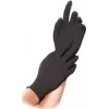 gloves nitrile powder-free L black (27018)