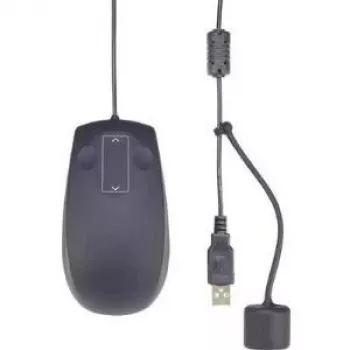 Industrial Laser Mouse Renkforce iM-LM-T01-BK IP68 rated, wired, black