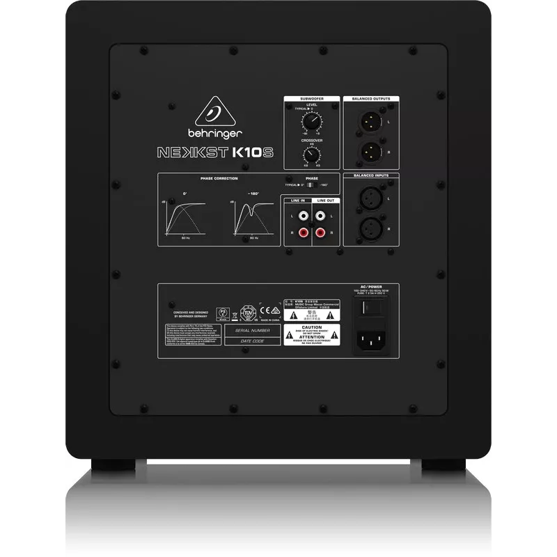 Behringer K10S Black Active subwoofer