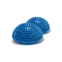 Balance and proprioception sensory hemispheres Qmed DRQM3GCH101 — pair, technopolymer, Ø16 cm, max load 100 kg, blue