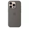 Apple iPhone 16 Pro Silicone Case with MagSafe - Stone Gray