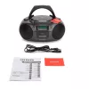 Portable stereo system Aiwa BBTC-550BK Digital 6 W FM PLL Black