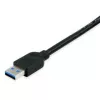 Equip 133346 USB cable USB 3.2 Gen 1 (3.1 Gen 1) 5 m USB A Black