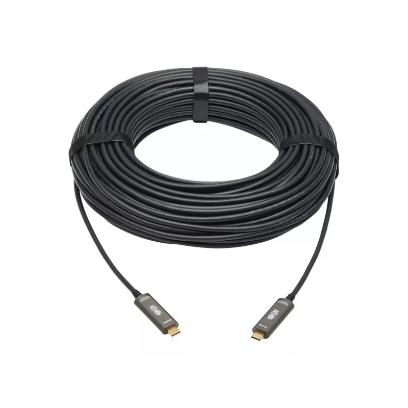 Tripp Eaton Tripp Lite Series USB-C to USB-C Plenum-Rated Fiber Active Optical Cable (AOC)