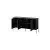 Cama VERA chest of drawers 150x40x80 black matt