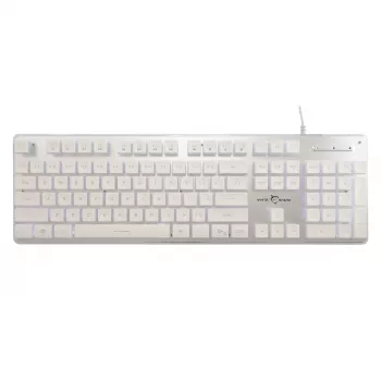 Mechanical gaming keyboard White Shark TACHI-W-US — compact TACHI White layout