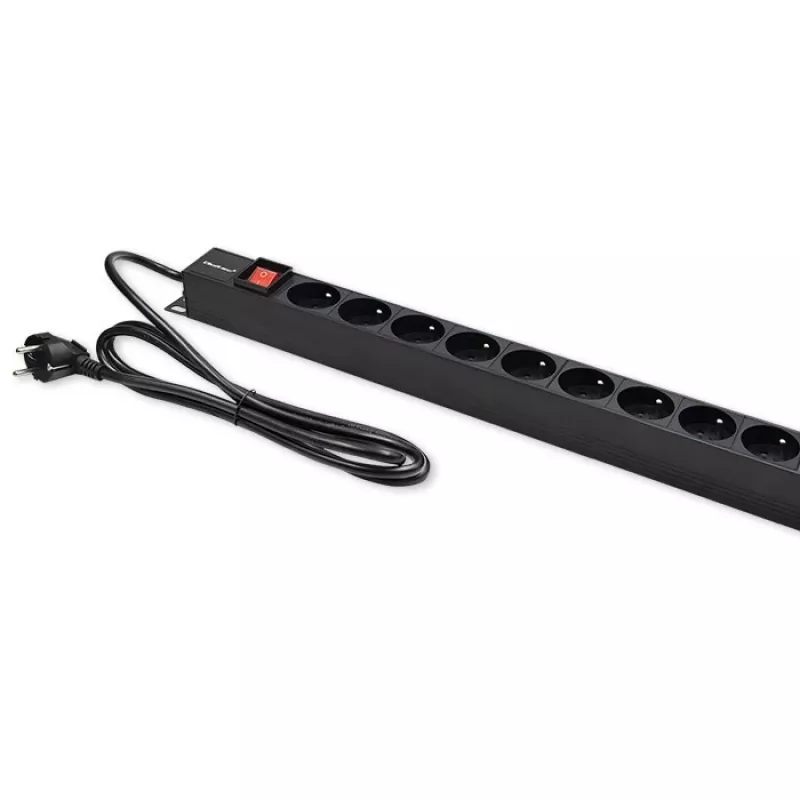 Power strip for RACK 16A PDU,16xFRENCH,vertical