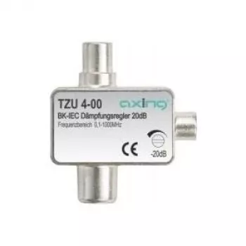 axing TZU 4-00 - Kabelsplitter - 0,1 - 1006 MHz - Aluminium - Male/Female - IEC