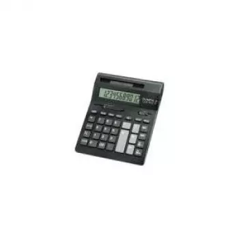 Desktop calculator Olympia LCD-612SD with 12-digit LCD display