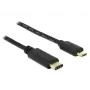 USB Cable DeLOCK 2m USB2.0-C USB2.0 Micro-B Black
