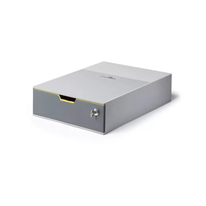 File storage box Plastic Grey Durable 760127