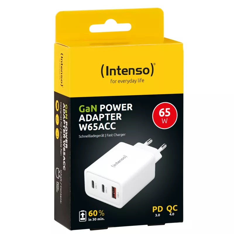 Power Adapter 1XUSB-A/2XUSB-C/7806512 Intenso