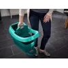 Leifheit Floor Mop Set Dust Wiper Cleaning Tool Professional XL Green with Cart 55096
