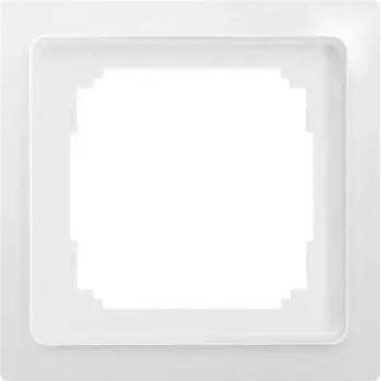 Eltako Single-gang Frame White (Glossy) 30055785 (30055785)