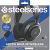 Headset STEELSERIES Arctis Nova 3P Wireless Bluetooth Circumaural Head-band, 20–22000 Hz, 260 g, Black