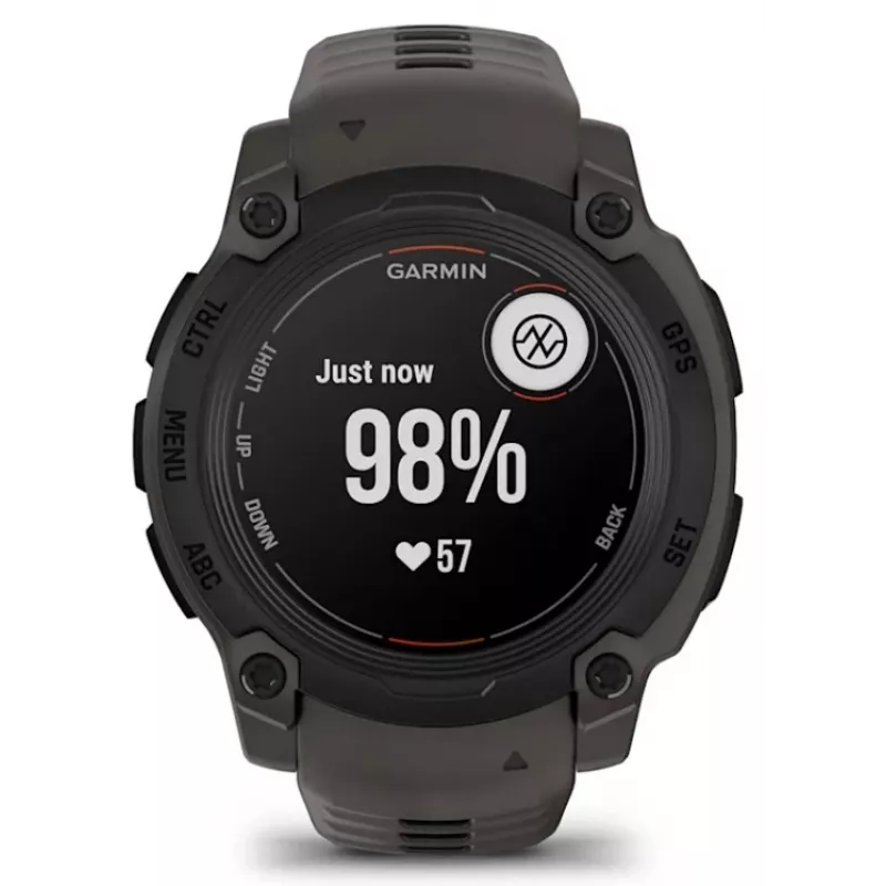 Garmin Instinct E 2.18 cm (0.86) MIP 40 mm Digital 166 x 166 pixels Black GPS (satellite)