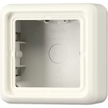 JUNG CD 581 A W - Weiß - Duroplast - 85 mm - 85 mm - 4,7 cm - 1 Stück(e)