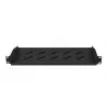 Lanberg AK-1014-B 19 inch Shelf 1U 483x220 mm, 25 kg, Black