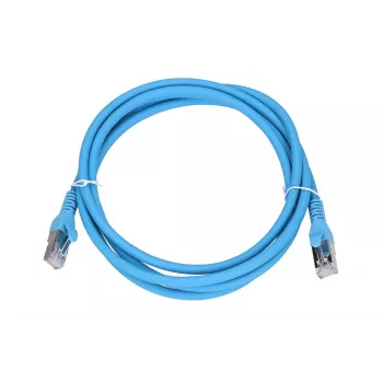 Extralink Cat.6A S/FTP LAN Patch Cord 2m, Copper Network Cable Twisted Pair 10Gbit/s