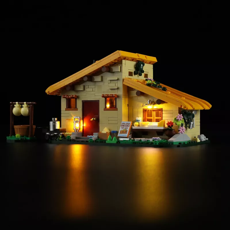 Lumibricks Farm Cheese House Building Set