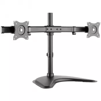 HAGOR HA FS - Mounting Kit (Holder for desk) - for 2 LCD-Displays - Black - Screen Size: 38-68 cm (15-27)