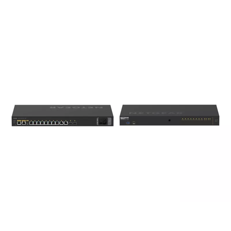 NETGEAR M4250-10G2XF-PoE++ Managed L2/L3 Gigabit Ethernet (10/100/1000) Power over Ethernet (PoE) 1U Black