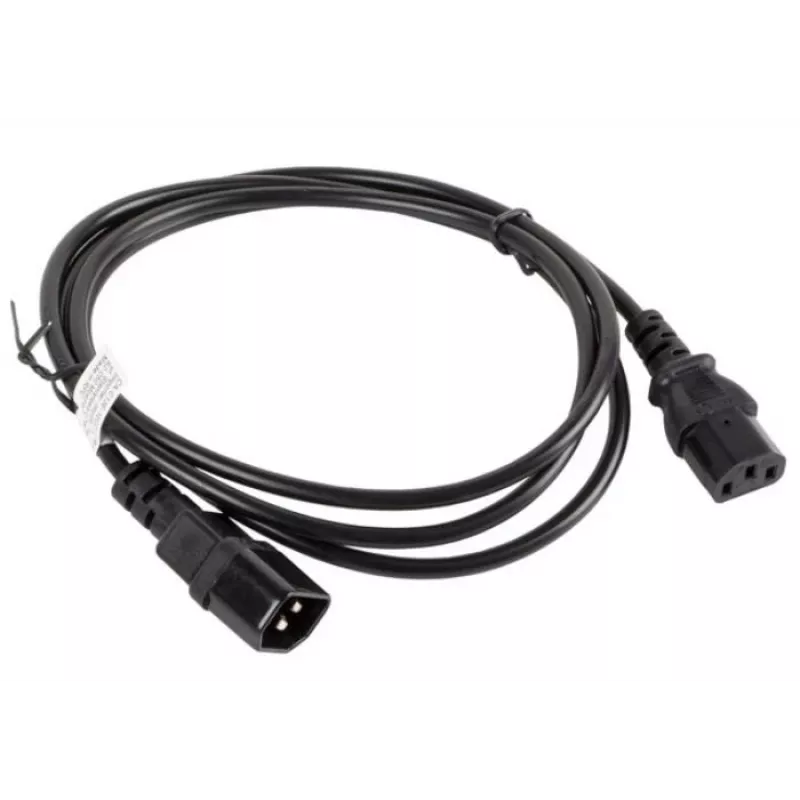 Power Cable Lanberg CA-C13E-10CC-0018-BK Black 1.8m