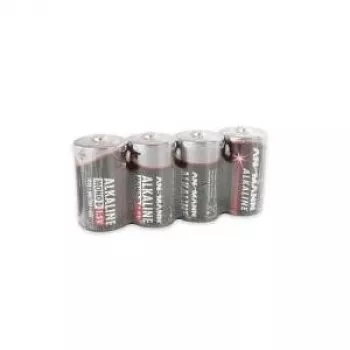 ANSMANN 5015581 RED Alkaline-Batteries, Mono (D), 4pcs. pack