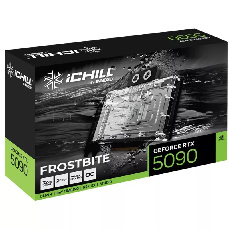 INNO3D GeForce RTX 5090 iCHILL Frostbite 32GB GDDR7 Graphics Card