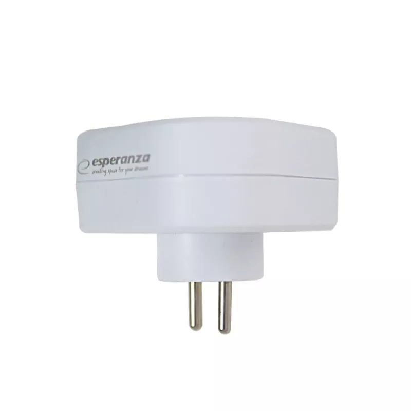 Esperanza ELK303W electrical splitter, 3 sockets, white