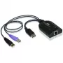 ATEN USB - DisplayPort to Cat5e/6 KVM Adapter Cable (CPU Module)
