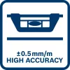 Bosch 1 600 A01 V3Z level 1.2 m Aluminium, Black