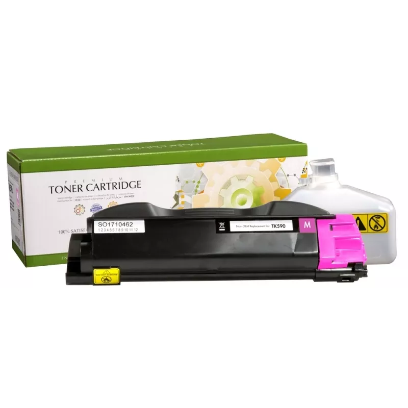STATIC Toner cartridge compatible with Kyocera TK-590M magenta compatible 5.000 pages