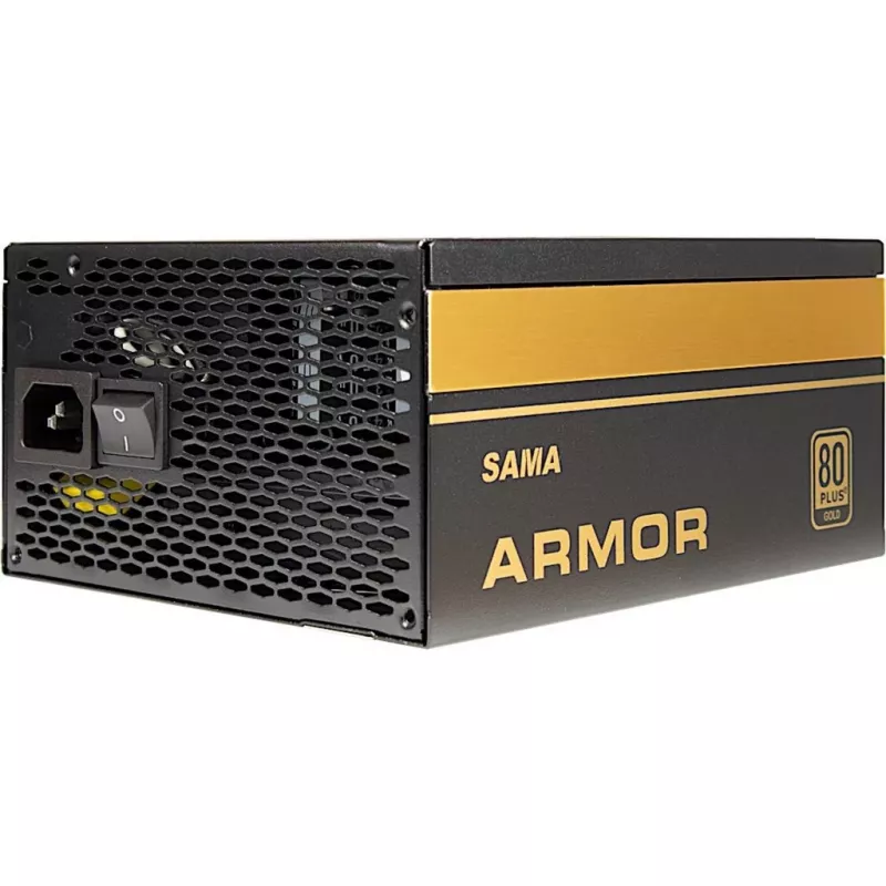 SAMA FTX-850-B ARMOR 850W, PC-Power Supply black, 4x PCIe, Cable-Management, 850 Watt