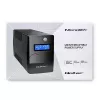 Qoltec Monolith UPS Double-conversion Online 0.65 kVA 360 W 2 AC outlets