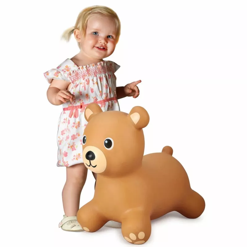 Inflatable Toy Jamara 466001 Brown Animal for 1 Year Old