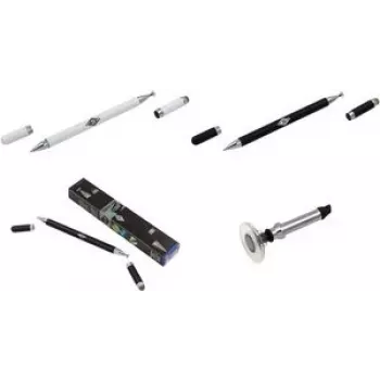 3-in-1 Stylus WEDO 261 7000 white — touchpen, ballpoint pen, disc tip
