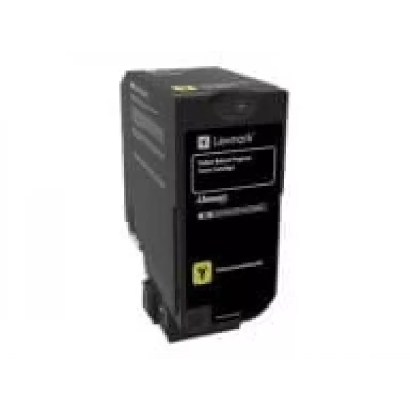 Toner cartridge Lexmark 74C20Y0 1000 pages Yellow