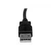 StarTech.com 3m USB 2.0 A to Right Angle B Cable - M/M, 3 m, USB A, USB B, USB 2.0, Black