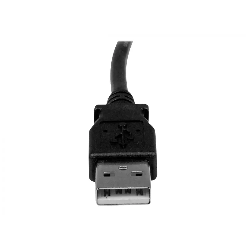 StarTech.com 3m USB 2.0 A to Right Angle B Cable - M/M, 3 m, USB A, USB B, USB 2.0, Black