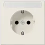 JUNG LS 1520 KINA Socket Outlet Type F Grey (LS1520KINA)