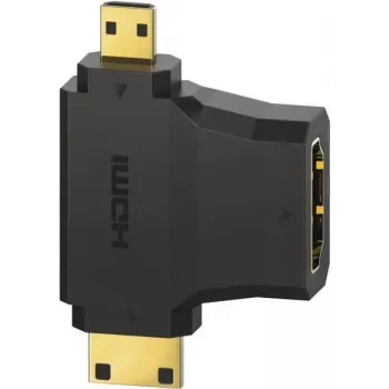 Hama 00305020 HDMI cable HDMI Type A (Standard) HDMI Type C/HDMI Type D Black